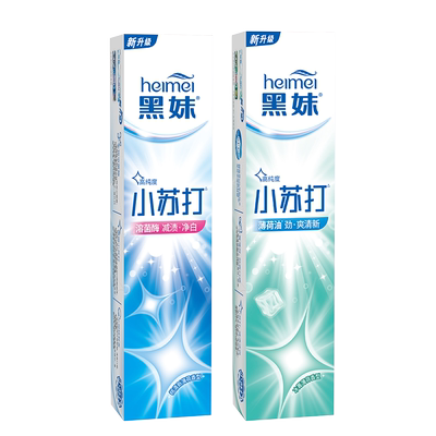 黑妹清新口气小苏打牙膏180g