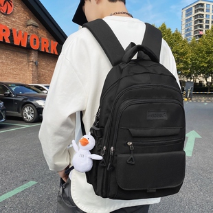 书包高中女生高颜值日系男大学生2026新款初中生大容量双肩包背包