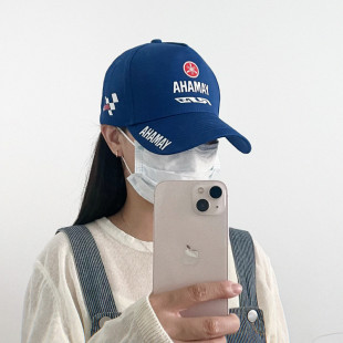 雅马哈R1M世界摩托车锦标赛周边厂队骑行遮阳棒球帽户外鸭舌帽子