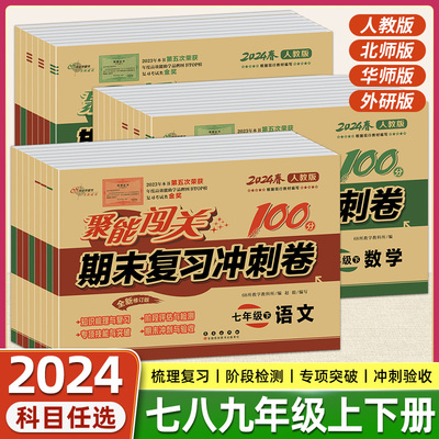 聚能闯关期末复习冲刺卷100分