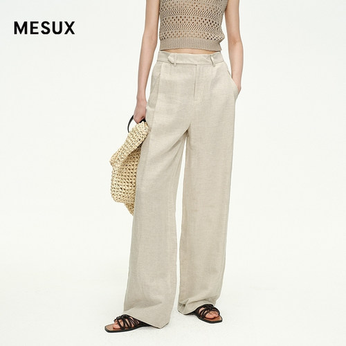 MESUX米岫25夏休闲裤MNMUQ413