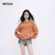 MESUX米岫新品 圆领套头毛衣MMWUE412 经典 女装 进口纱线