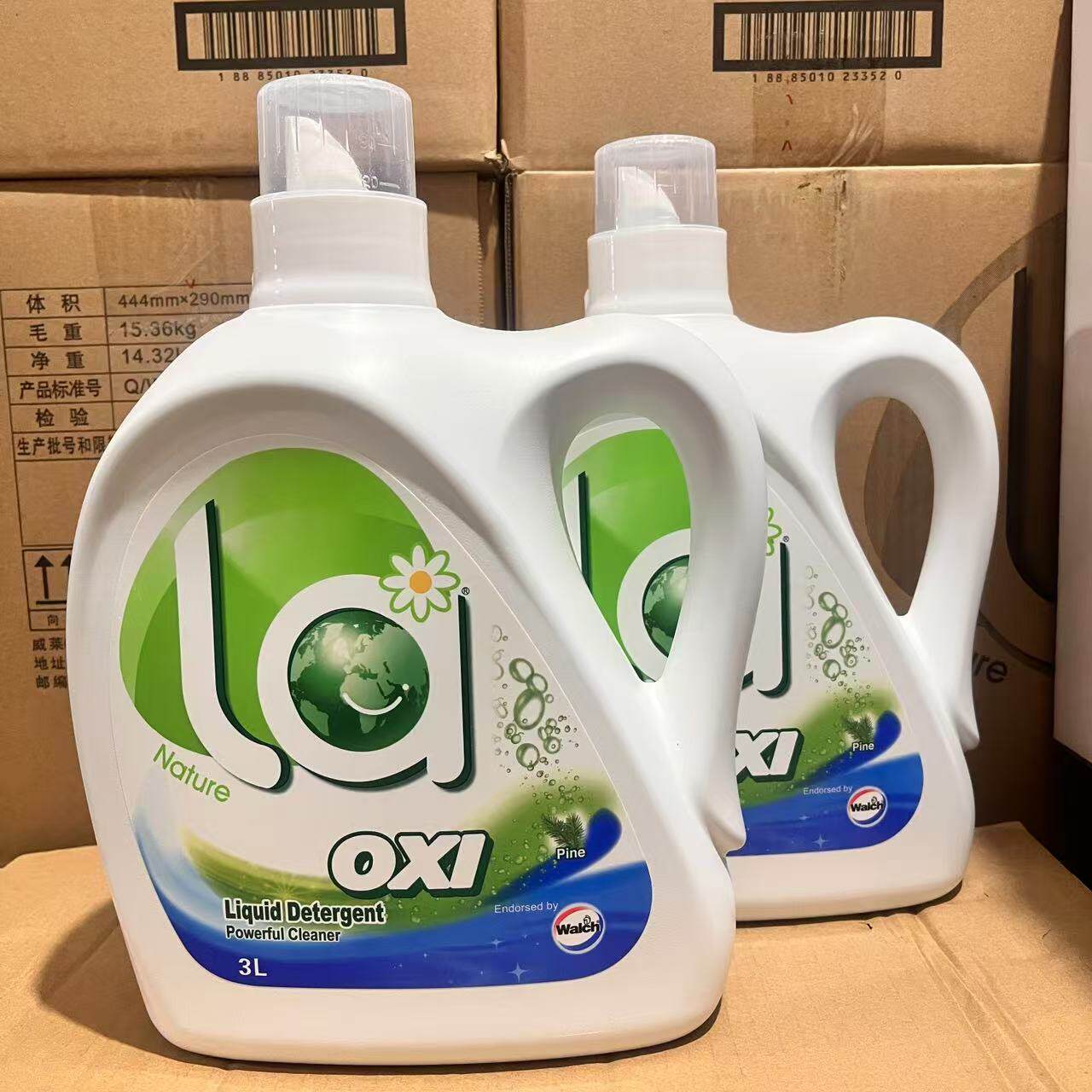 威露士La有氧洗衣液松木3L除菌