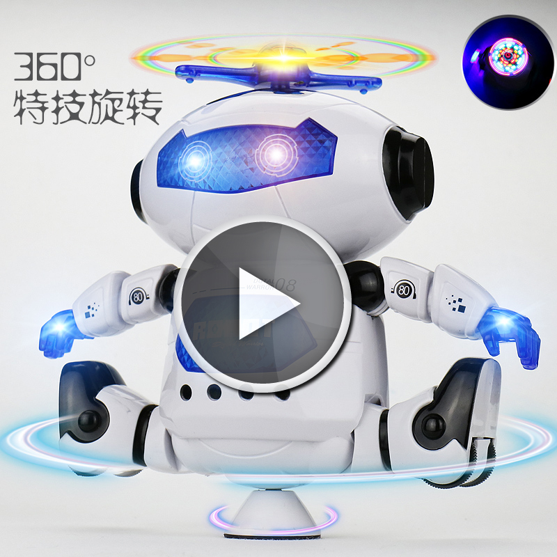 儿童玩具机器人1-2-3-6周岁小女孩子4-5早教益智力玩具男宝宝礼物