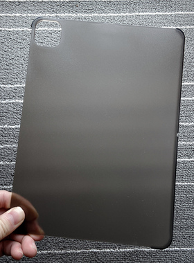 2021适用苹果iPad Pro11寸保护套平板12.9缺边壳吸笔超薄磨砂硬壳2024年新款Pro13英寸Air6防弯透明后壳无盖5