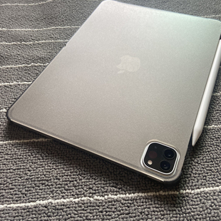 2021适用苹果iPad Pro11寸保护套平板12.9缺边壳吸笔超薄磨砂硬壳
