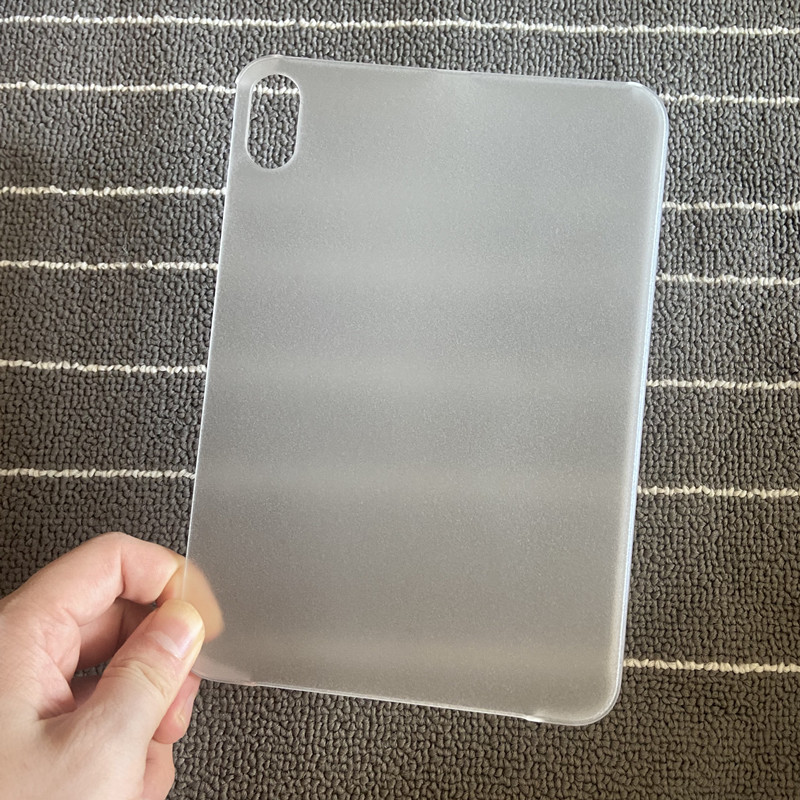 缺边适用苹果iPad mini6磨砂透明外壳迷你6保护套8.3寸吸笔超薄硬壳ipad mini7平板电脑防弯电竞游戏无盖后壳