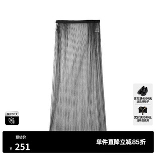 U/TI波点网纱罩裙女装设计感叠搭屁帘纱裙半身裙尤缇2025冬季新款