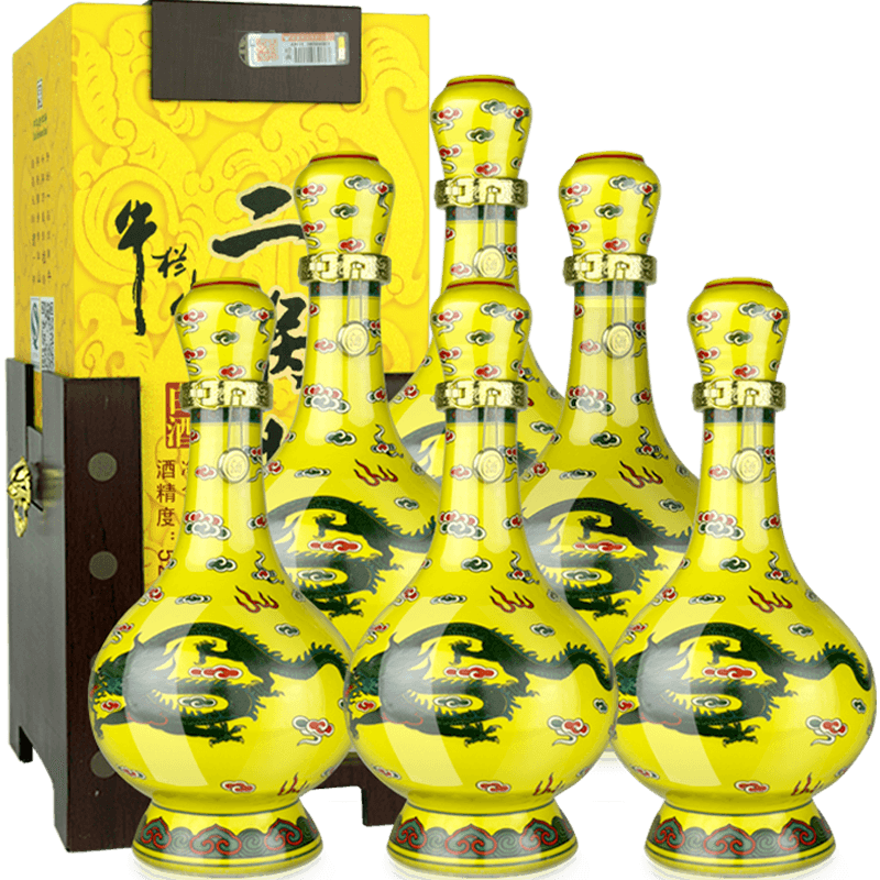【万酒网】牛栏山二锅头经典黄龙52度清香型500ml*6瓶装 白酒整箱在类目 酒类, 国产白酒中 - 来自Buy2taobao.com提供专业的淘宝代购服务