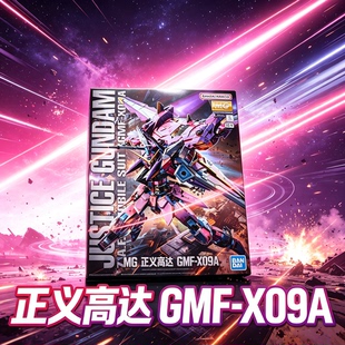 万代MG正义高达GMF-X09A SEED正版拼装模型日本万代机甲手办现货
