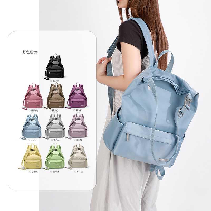 Colorful Fox双肩包户外旅行休闲多功能学生书包尼龙简约双肩背包