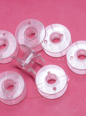 JUKI重机hzl梭芯梭心家用电动专用缝纫机加厚透明塑料底线