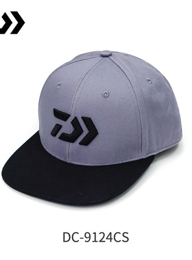 DAIWA达亿瓦 24秋冬DC-9124CS 平檐棒球帽防晒钓鱼帽平沿帽鸭舌帽