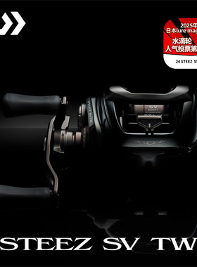 DAIWA达亿瓦 24新款STEEZ SV TW 史帝兹泛用水滴轮四弟子鲈鳜翘嘴