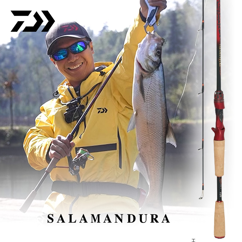 达亿瓦25新款火蜥蜴路亚竿