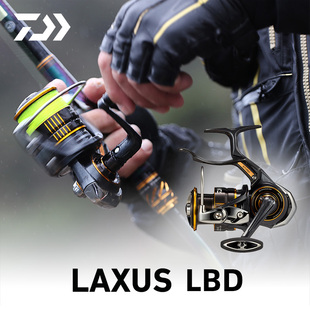 LBD LAXUS 手刹轮轻量矶钓轮海钓船钓渔轮黑鲷 23新款 DAIWA达亿瓦