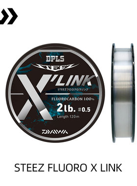 DAIWA达亿瓦 STEEZ FLUORO 史帝兹 碳素线 日本耐磨钓鱼线