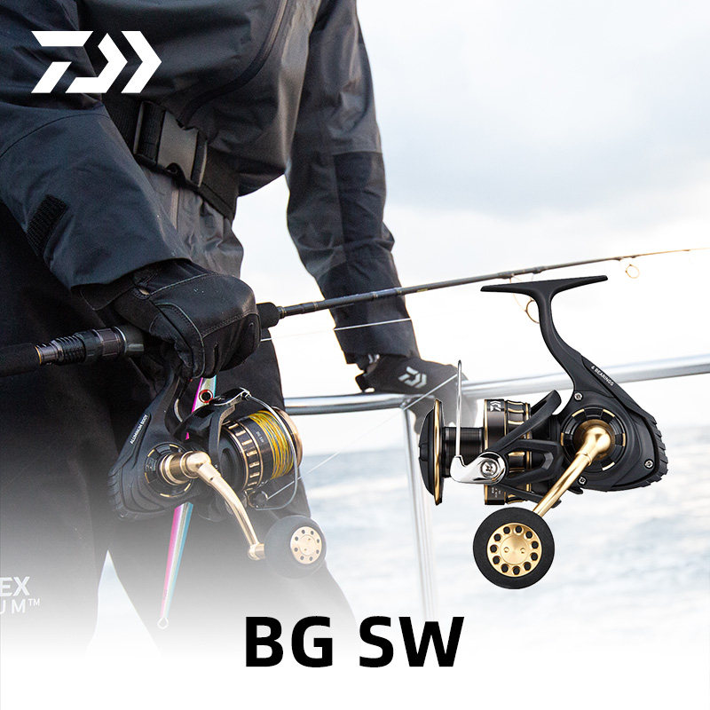 DAIWA达亿瓦 23新款 BG SW 海钓纺车轮远投路亚轮船钓铁板鱼线轮