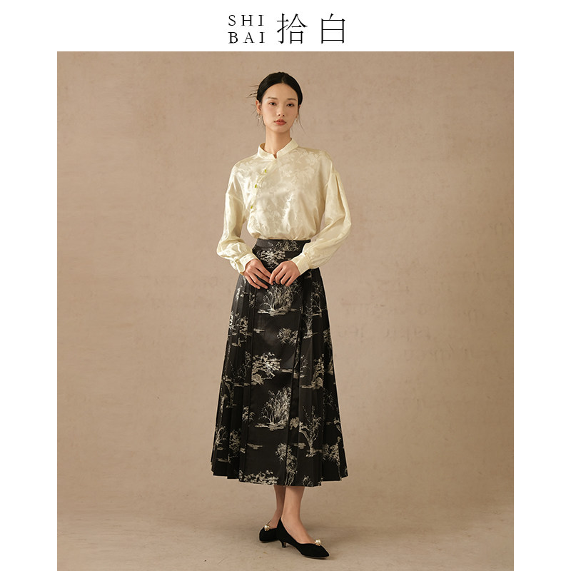 新中式改良马面裙明制汉服日常