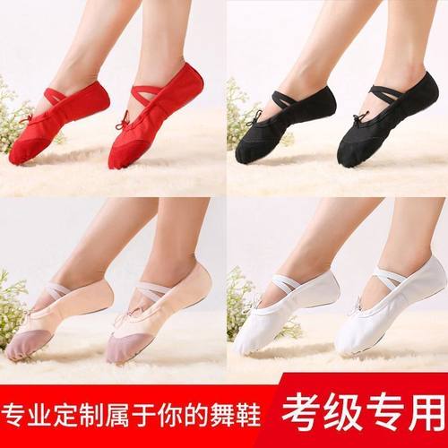 成人古典舞舞蹈鞋女软底练功鞋