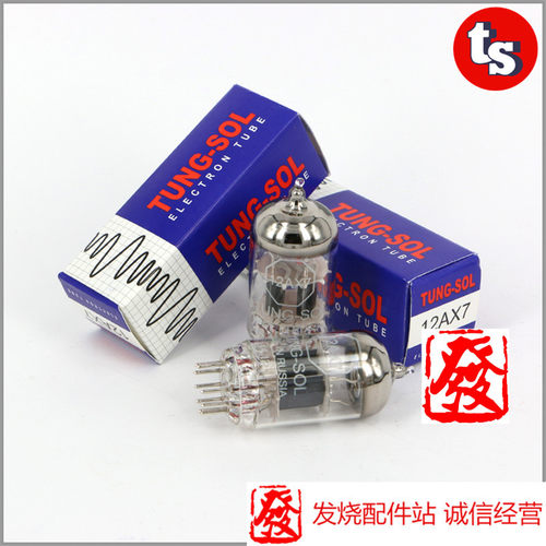 全新原装盒俄罗斯 TUNG-SOL 天梭 12AX7 / ECC83 电子管 特价销售