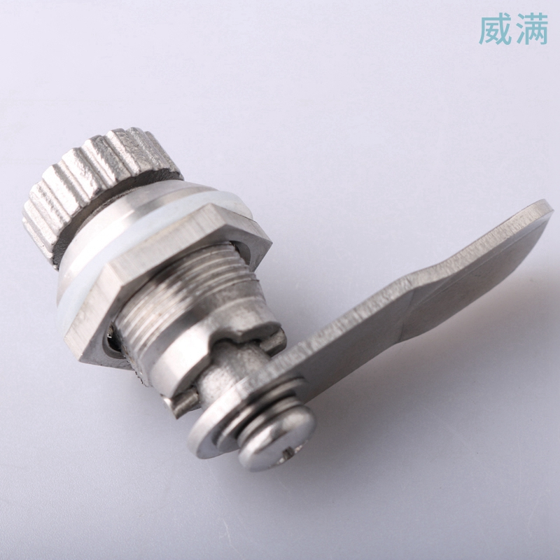 威满柜锁MS403-A圆柱锁按钮型