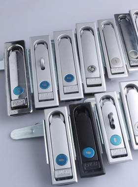 威满MS713-1不锈钢弹子锁平面锁MS712-1-2-3开关控制柜锁电器箱锁