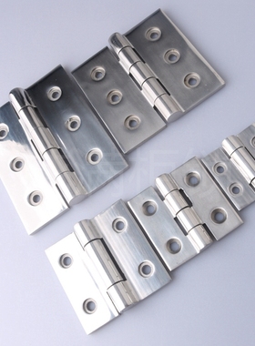 DB064-1-2-3-4不锈钢加厚承重型铰链CL064机箱柜门合页动力柜铰链