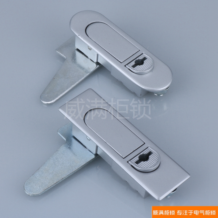 威满柜锁 MS610-3 银色平面锁  MS722 S钥匙锁 工业机箱机柜锁 基础建材 特殊用锁 原图主图
