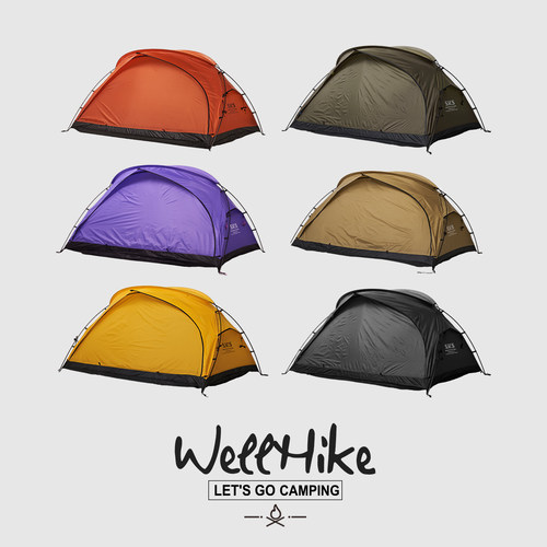 WELLHIKE户外SWS晨露帐篷双人2徒步登山轻量化露营防晒防水蚊内帐