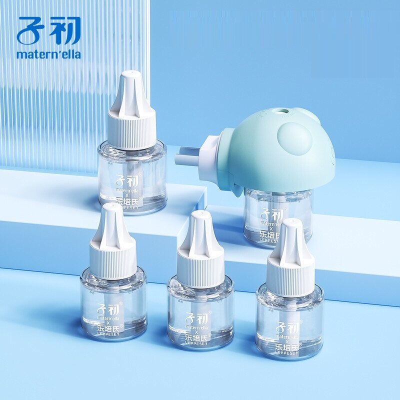 子初婴儿电热蚊香液5瓶1器乐培士