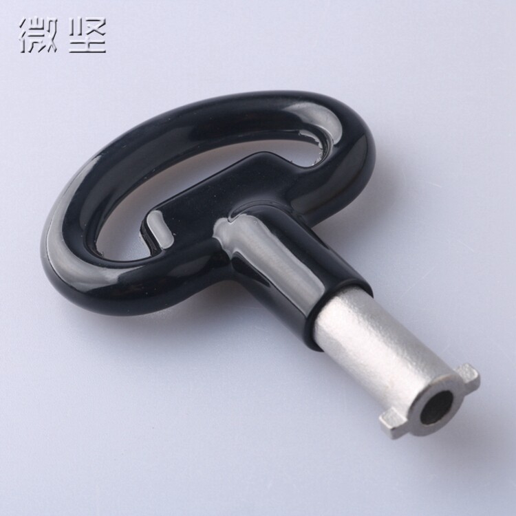 微坚 S型钥匙工业用标准机箱柜门锁钥匙电柜箱控制柜锁翼型钥匙_虎窝淘