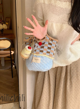 CHILI原创设计手工DIY钩织设计手提钩针海雾岛创意礼物材料包成品