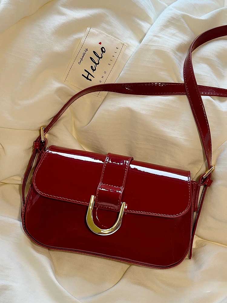 李茶腋下包洋气少女单肩斜挎小包