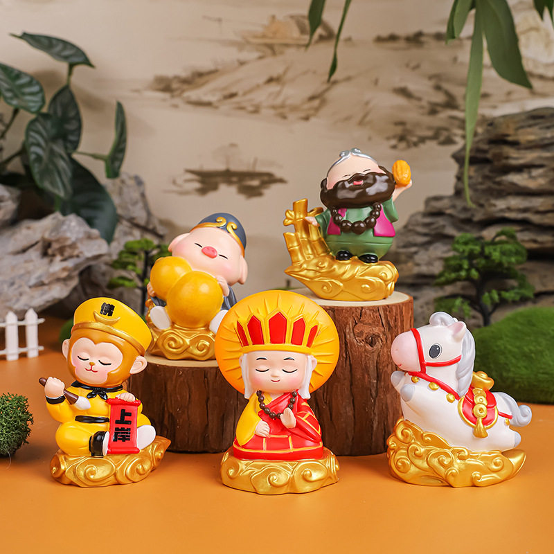 赐福创意家居树脂品摆件西游记悟空卡通汽车装饰福气礼物装饰摆件,家居饰品,装饰摆件,淘宝优惠券,粉丝福利购,淘宝优惠卷