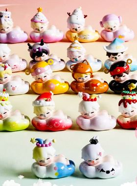 星璇PVC屁嘟嘟四代缤装饰摆件