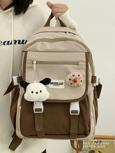 Вместительный и большой ранец, брендовая сумка через плечо, универсальный рюкзак для путешествий, ноутбук для школьников, в корейском стиле, для средней школы