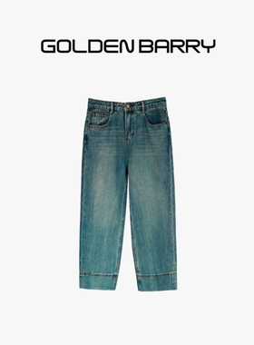 金和百瑞丨春夏503152高腰显瘦宽边直筒九分裤