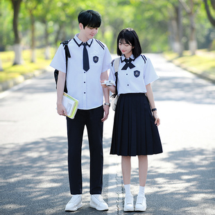 班服初中生jk制服套装夏季英伦学院风合唱演出服高中学生毕业校服