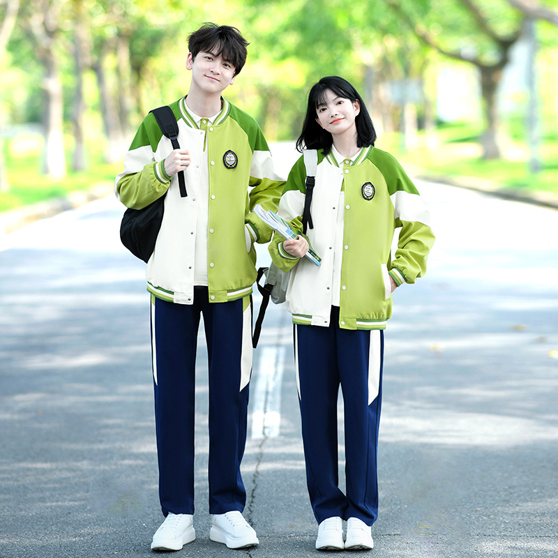 校服套装学院风初中生运动会棒球服小学生高中生合唱朗诵表演服装