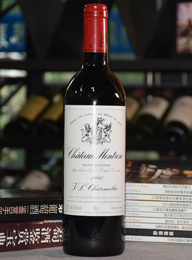1997玫瑰山庄园红酒法国1855名庄原瓶进口葡萄酒Chateau Montrose