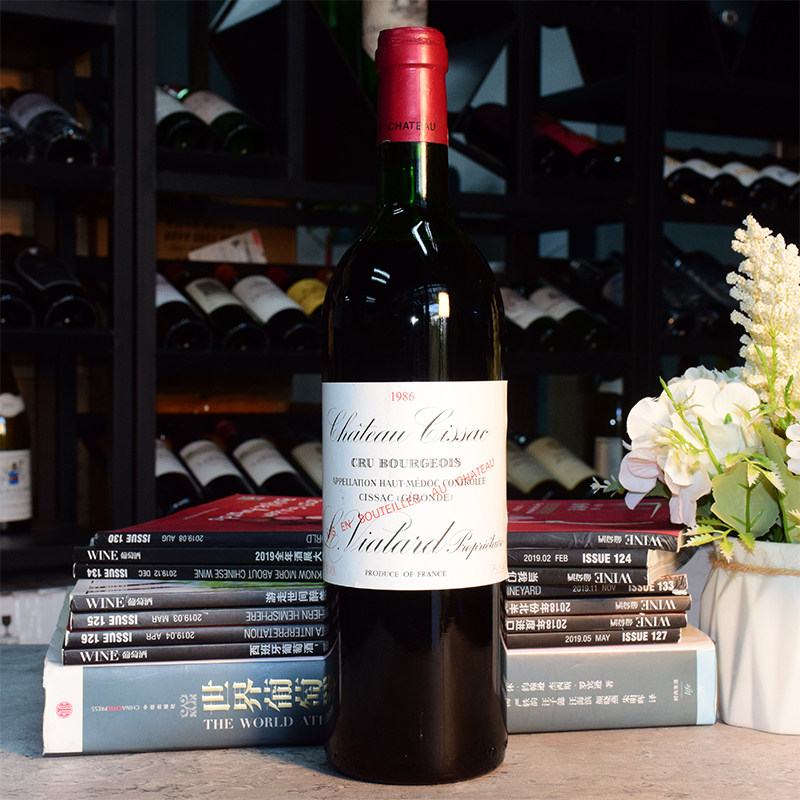 1986斯萨克酒庄红葡萄法国进口红酒生日年份收藏Chateau Cissac