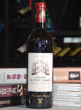 2018拉图嘉利法国红酒贝马格雷家族红葡萄酒ChateauLaTour Carnet