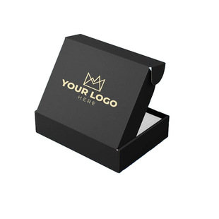 纸袋定制手提袋购物袋个性化粉色波纹邮箱，用于头发延伸，带有品