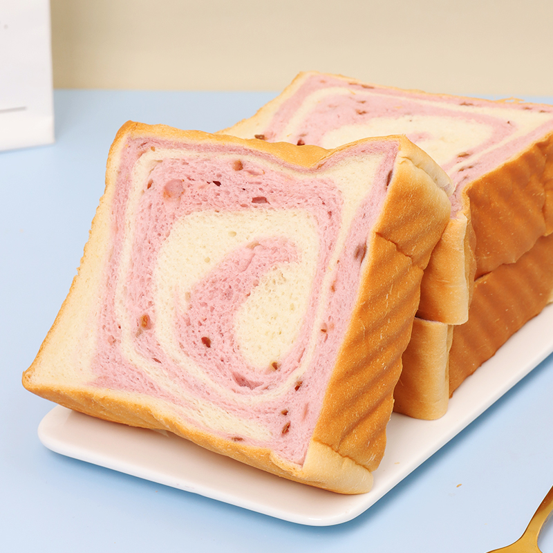 橡木盾话说蓝莓米厚切吐司