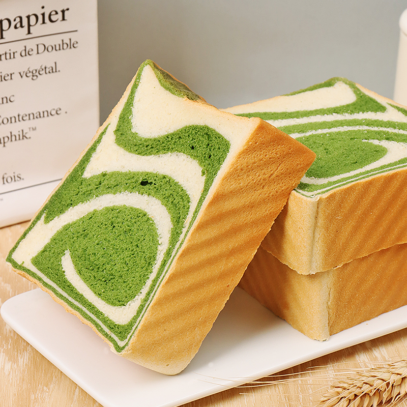 橡木盾抹茶米厚切吐司面包
