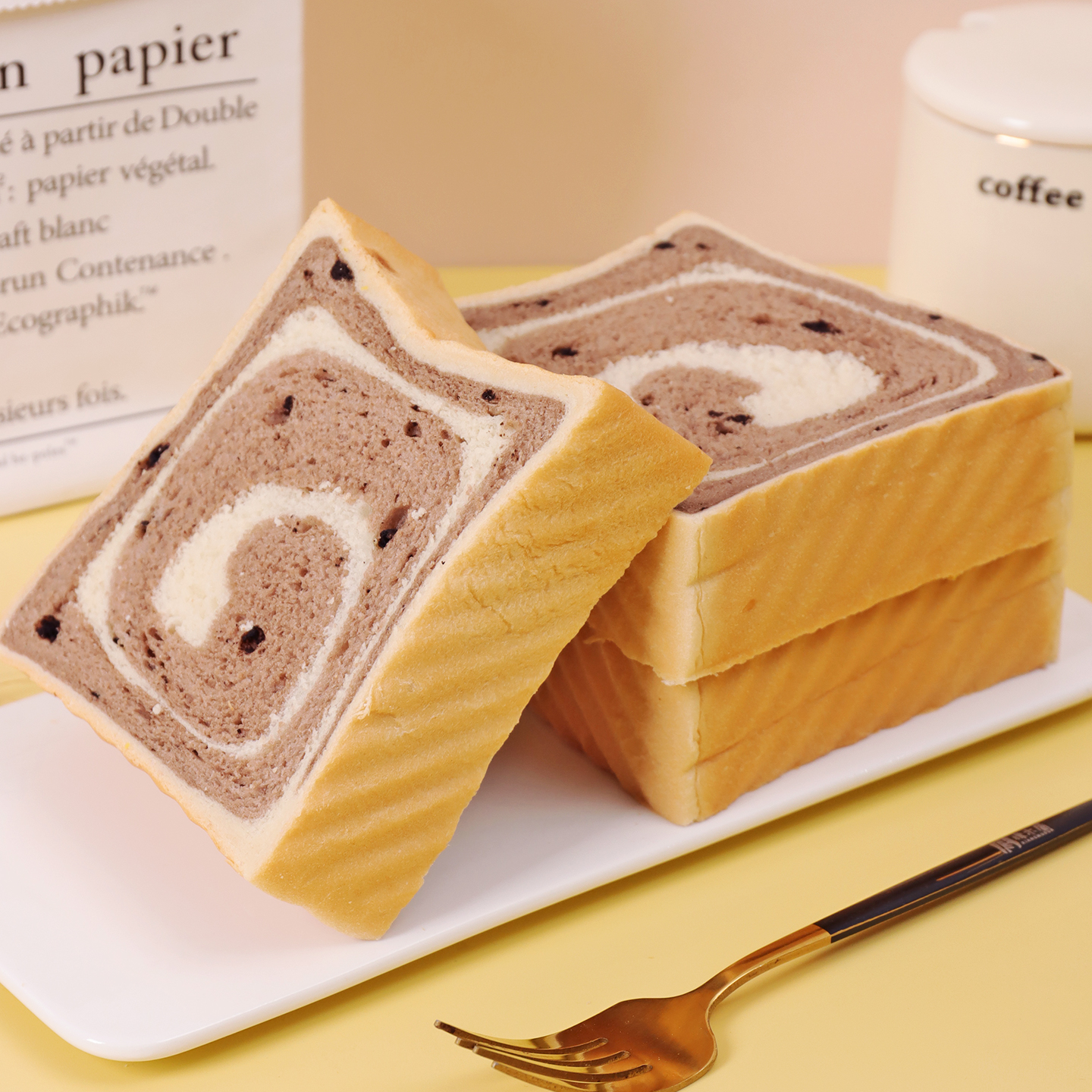 橡木盾奥利奥米厚切吐司