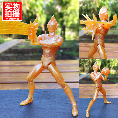 黄金闪耀迪迦玩具SHF实物拍摄