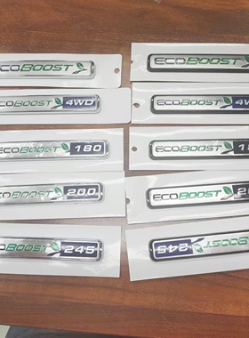 适用福特福克斯蒙迪欧致胜翼虎ECOBOOST 4WD 180 240四驱车标改