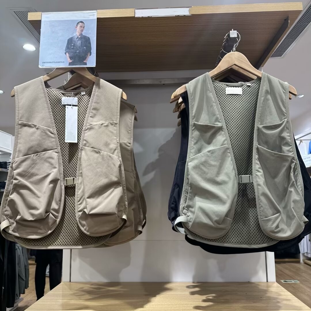 多口袋工装马甲背心情侣款475401